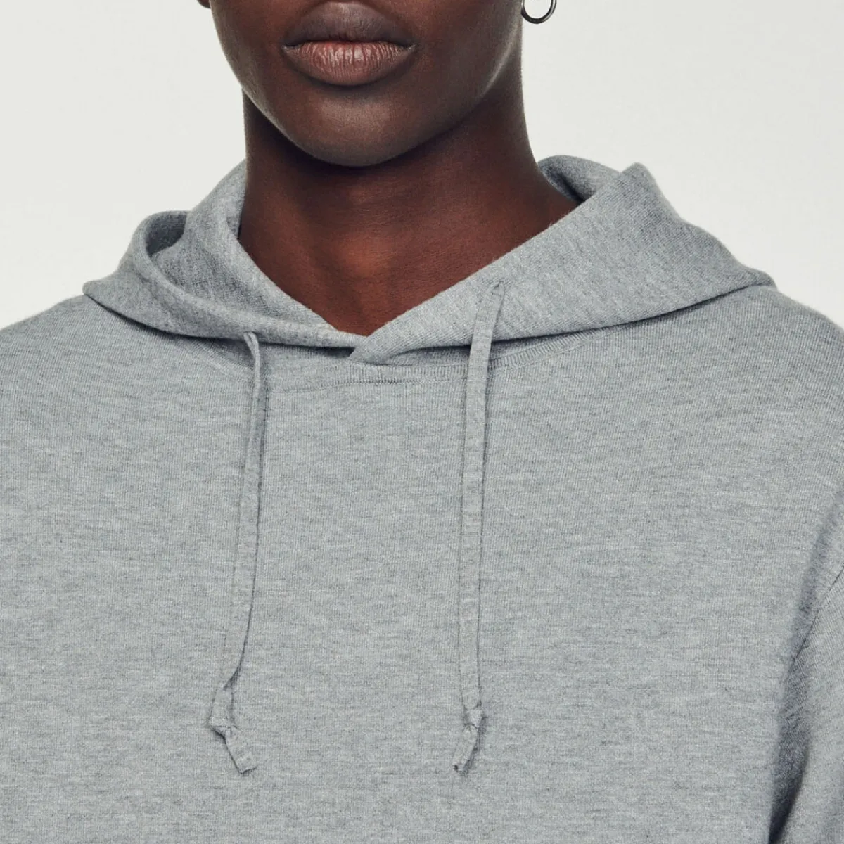 Outlet Knit Hoodie Men Sweatshirts