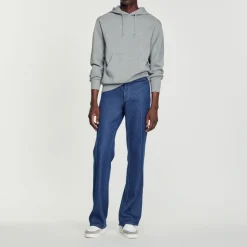 Outlet Knit Hoodie Men Sweatshirts