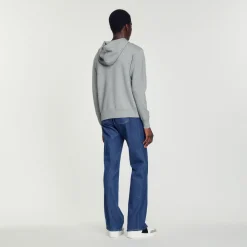 Outlet Knit Hoodie Men Sweatshirts
