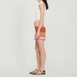 Store Knit Shorts Women Matching Sets
