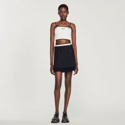 Clearance Knitted Crop Top Women Matching Sets