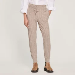 Cheap Knitted Jogging Bottoms Women Matching Sets