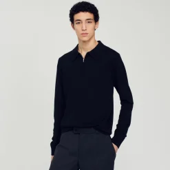 Hot Knitted Polo Sweater Men Sweaters & Cardigans