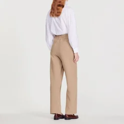 Fashion Knitted Straight-Leg Pants Women Matching Sets