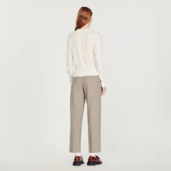 Shop Knitted V-Neck Sweater Women Sweaters & Cardigans