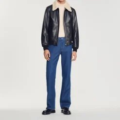 Best Sale Leather Aviator Jacket Men Jackets