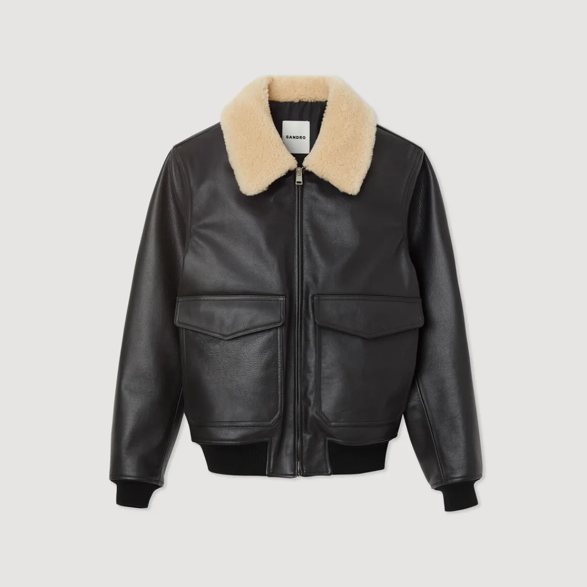 Best Sale Leather Aviator Jacket Men Jackets