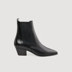 Cheap Leather Cowboy Boots Women Boots