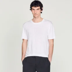 Flash Sale Linen T-Shirt Men T-Shirts & Polos