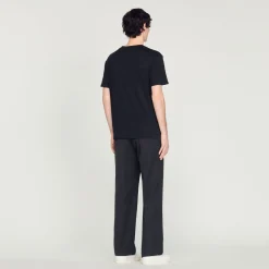 Cheap Linen T-Shirt Men T-Shirts & Polos