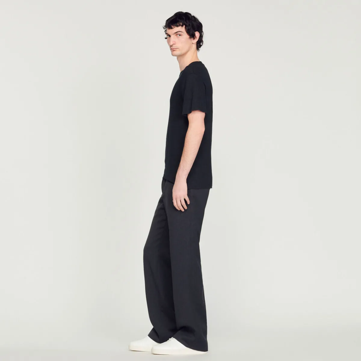 Cheap Linen T-Shirt Men T-Shirts & Polos