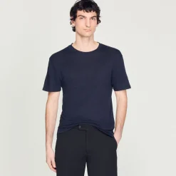 Sale Linen T-Shirt Men T-Shirts & Polos