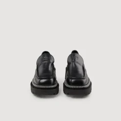 Store Loafers With Thick Notched Soles Women Loafers