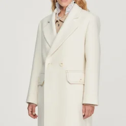 Hot Long Coat With Wide Collar Women Coats