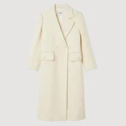 Hot Long Coat With Wide Collar Women Coats