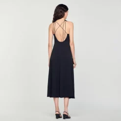 Best Long Dress With Narrow Straps Women Dresses