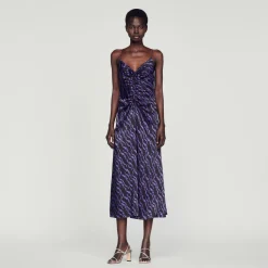 Shop Long Dress With Narrow Straps Women Dresses