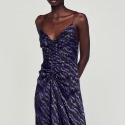 Shop Long Dress With Narrow Straps Women Dresses