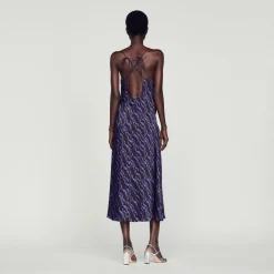 Shop Long Dress With Narrow Straps Women Dresses