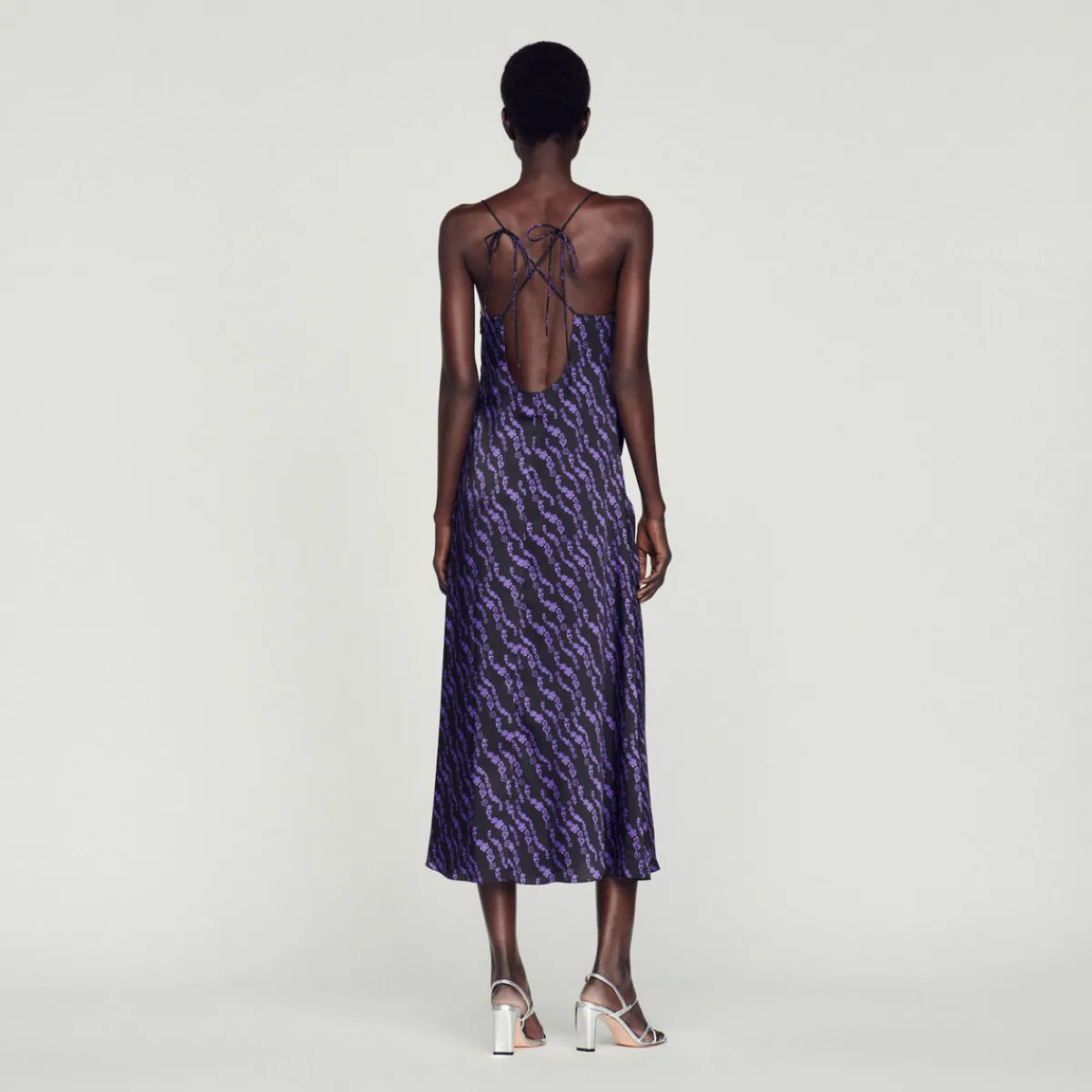 Shop Long Dress With Narrow Straps Women Dresses