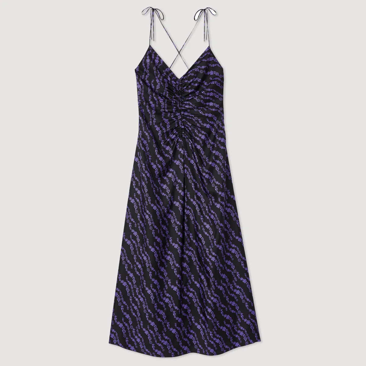 Shop Long Dress With Narrow Straps Women Dresses