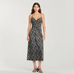 Sale Long Dress With Narrow Straps Women Dresses