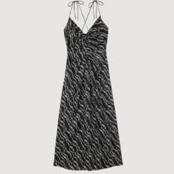 Sale Long Dress With Narrow Straps Women Dresses