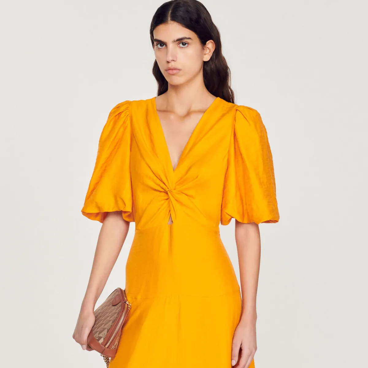 Store Long Dress With Short Sleeves Women Dresses