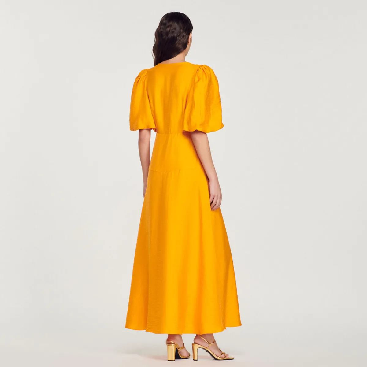 Store Long Dress With Short Sleeves Women Dresses