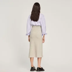 Discount Long Flared Skirt Women Skirts