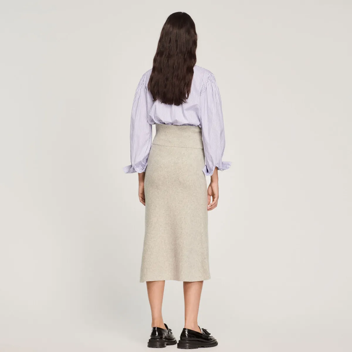 Discount Long Flared Skirt Women Skirts