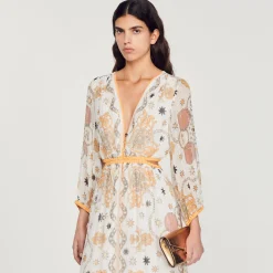 Clearance Long Floral Dress Women Dresses