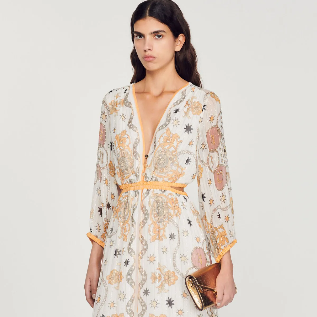 Clearance Long Floral Dress Women Dresses