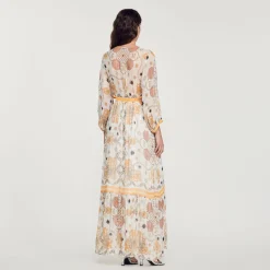 Clearance Long Floral Dress Women Dresses