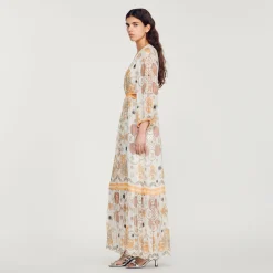 Clearance Long Floral Dress Women Dresses