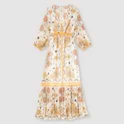 Clearance Long Floral Dress Women Dresses