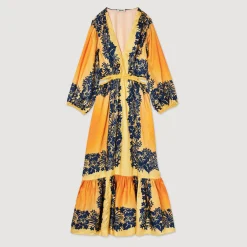 New Long Hawaii Print Dress Women Dresses