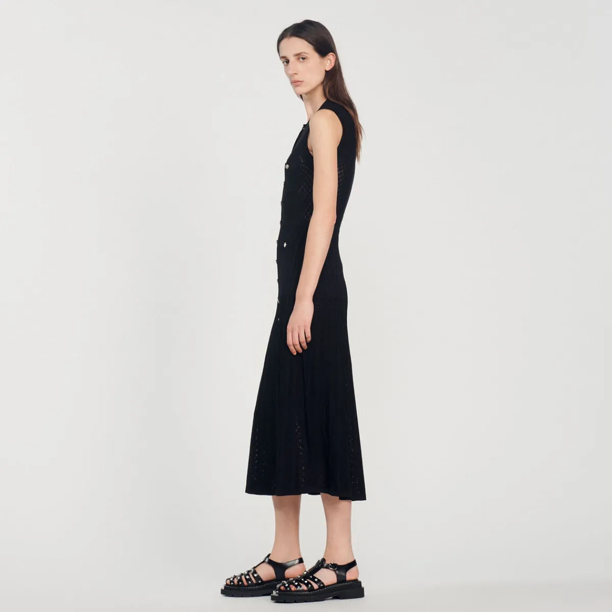 Clearance Long Knitted Dress Women Dresses