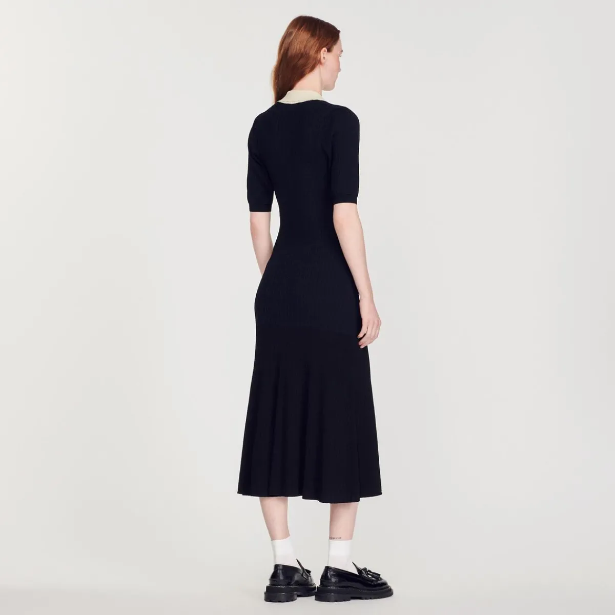 Store Long Knitted Dress Women Dresses