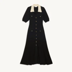 Store Long Knitted Dress Women Dresses