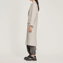Clearance Long Straight-Cut Coat Women Coats