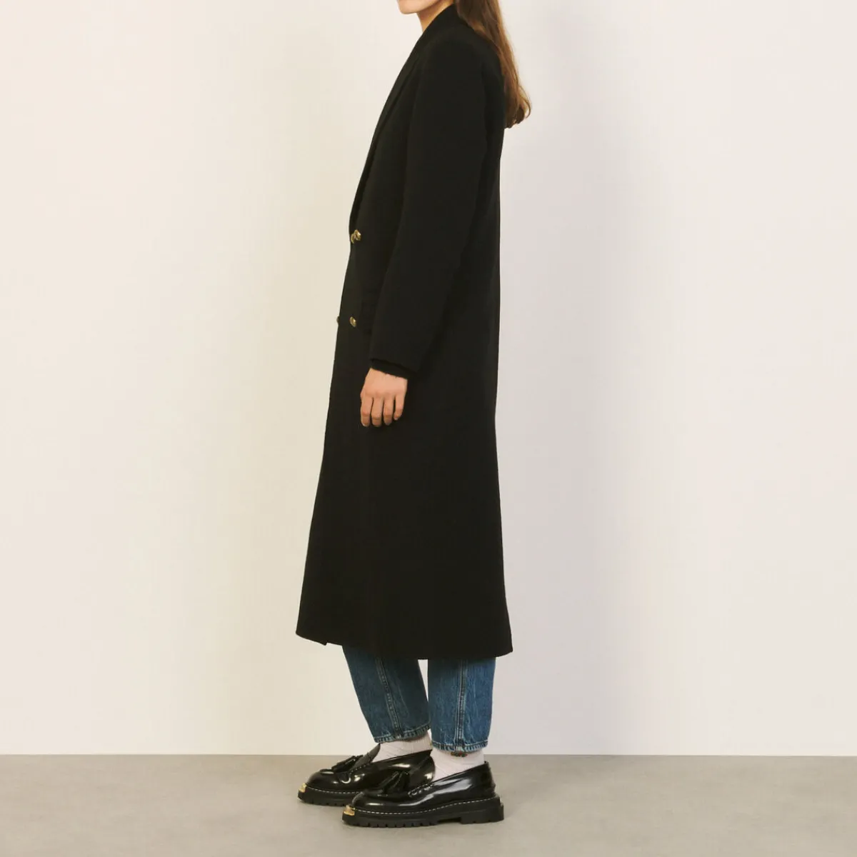 Shop Long Wool Coat Women Coats