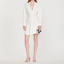 Best Sale Long-Sleeved Short Dress Women Dresses