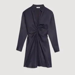 Flash Sale Long-Sleeved Short Dress Women Dresses