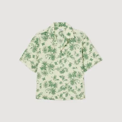 Shop Loose Printed Shirt Women Matching Sets