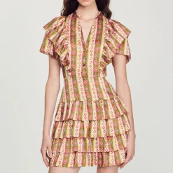 New Loose-Fitting Ruffled Dress Women Dresses