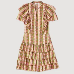 New Loose-Fitting Ruffled Dress Women Dresses