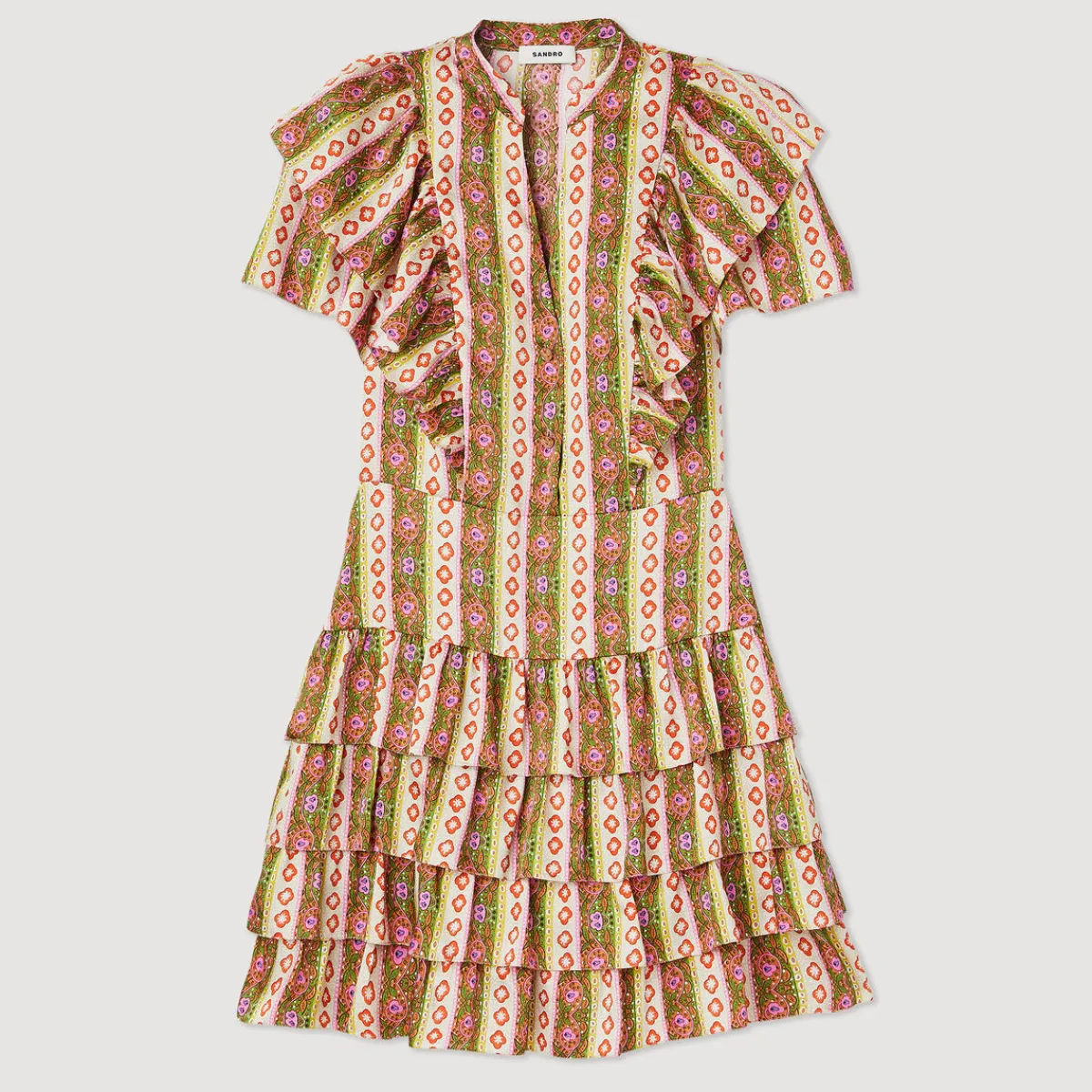 New Loose-Fitting Ruffled Dress Women Dresses
