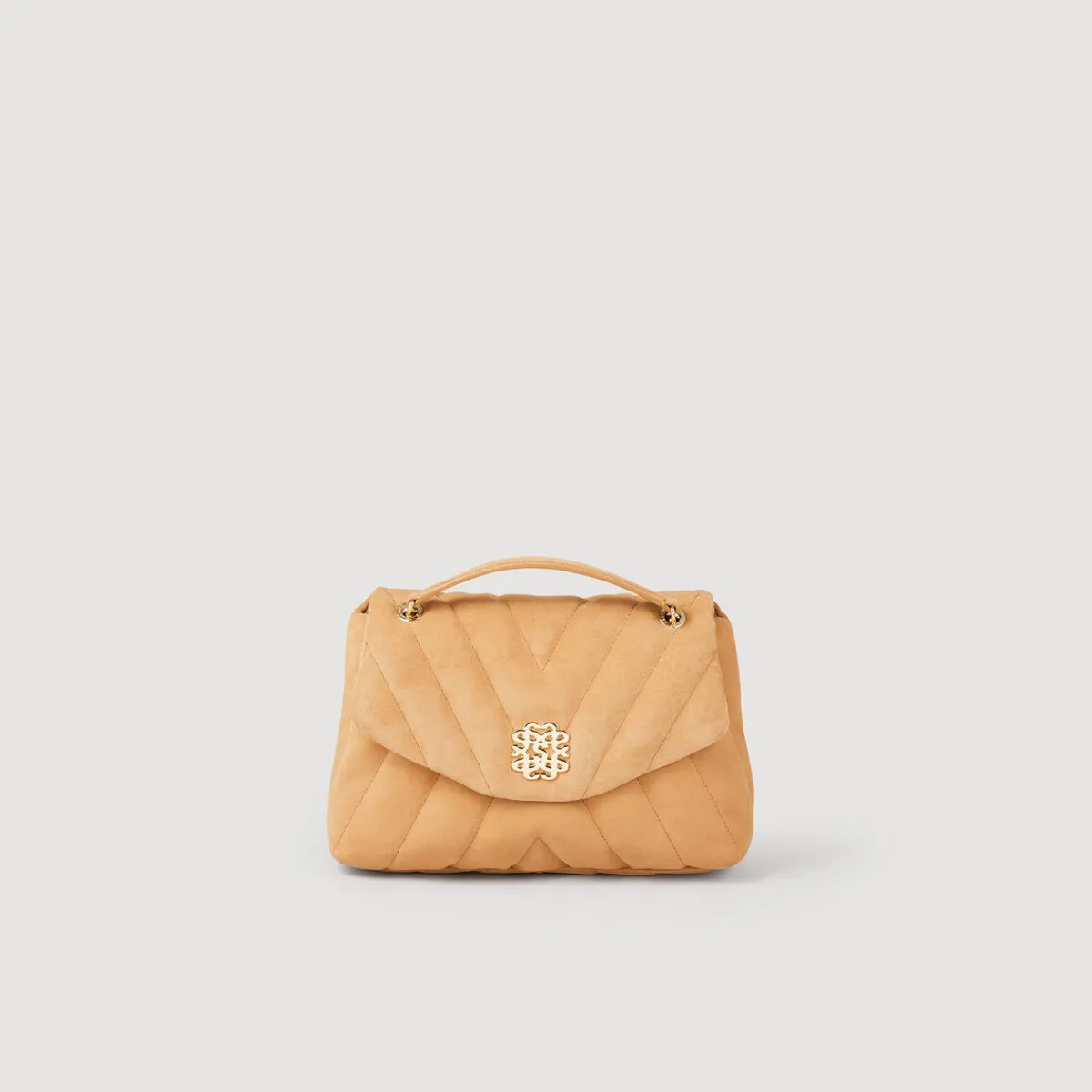 Flash Sale Mila Quilted Suede Leather Bag Women Pouches & Handbags