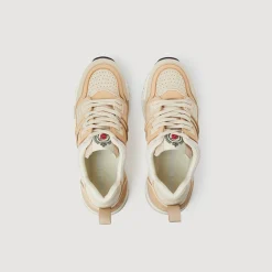 Fashion Mixed-Material Sneakers Women Sneakers